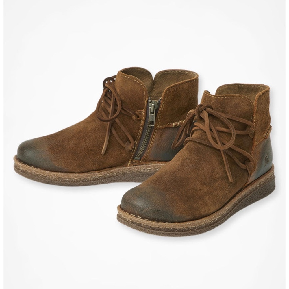 Born Women's Calyn Leather Ankle Boots - Size 7